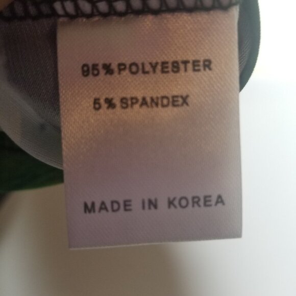 Damee Women's Mock Denim Print Mesh Sheer Jacket w/ Shell Twin Set Sz M - Picture 6 of 6